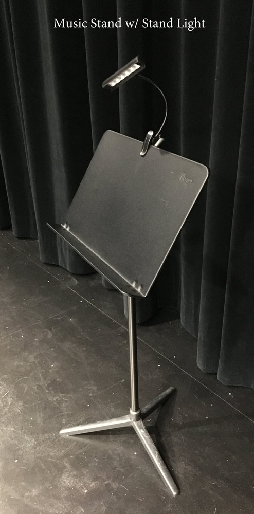 rsz music stand with light