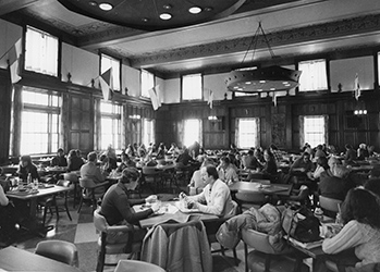 1974 Faculty Lunch Room