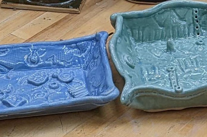 Ceramic Trays (Set of Two)