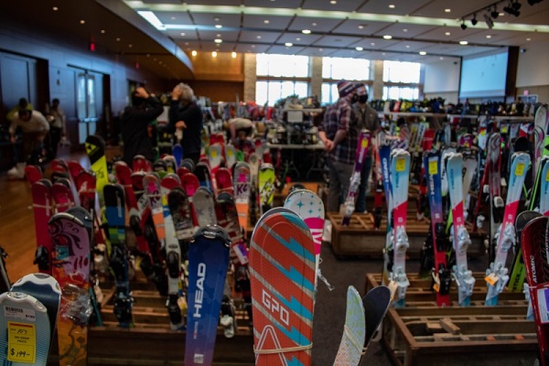 Annual outdoor recreation sale event continues Dec. 3-4, followed by outdoor club meet and greet and free ski and snowboard film showing Dec. 5