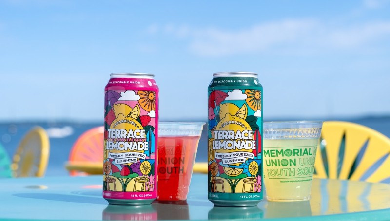 Wisconsin Union, Karben4 launch Terrace-inspired, non-alcoholic collab beverages, called Terrace Strawberry Lemonade and Terrace Lemonade