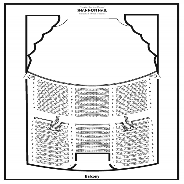 Seating Chart Shannon Hall 2