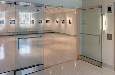 Entrance to the gallery at the Memorial Union