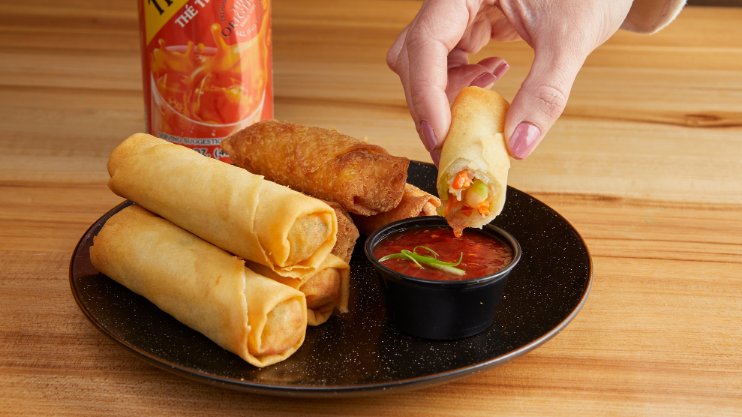 Ginger Root Egg Rolls