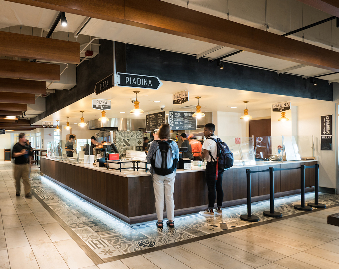 Strada storefront counter