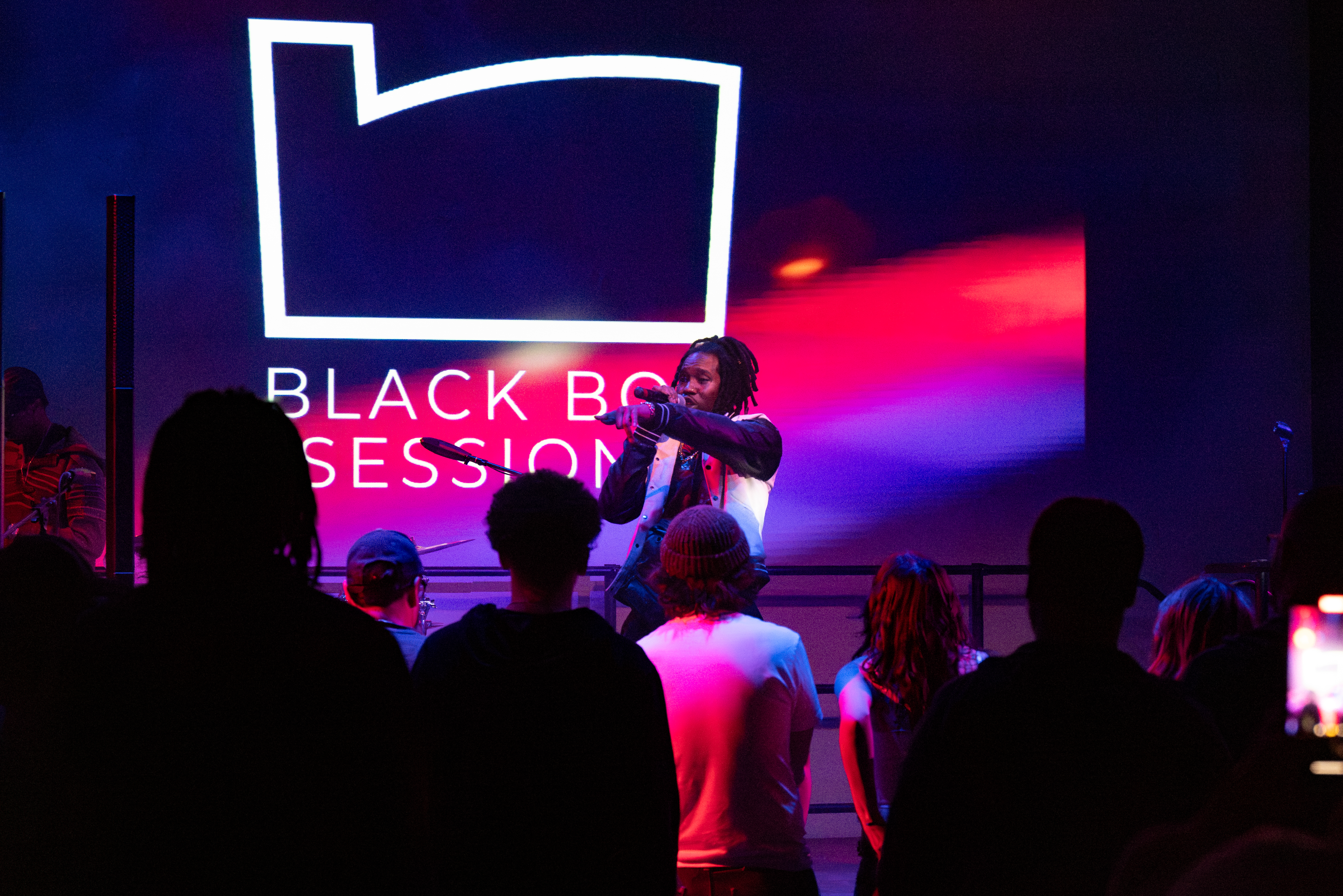 Marlowe performing at WUD Black Box Sessions