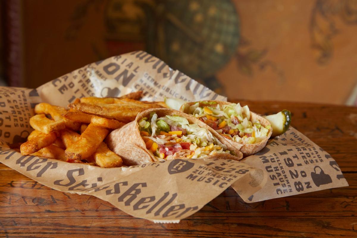 Rathskeller Wrap with Fries