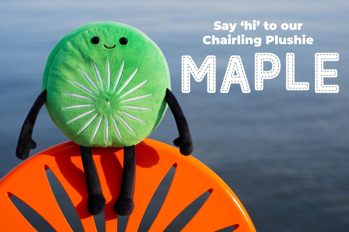 Say 'hi' to our Chairling Plushie: Maple