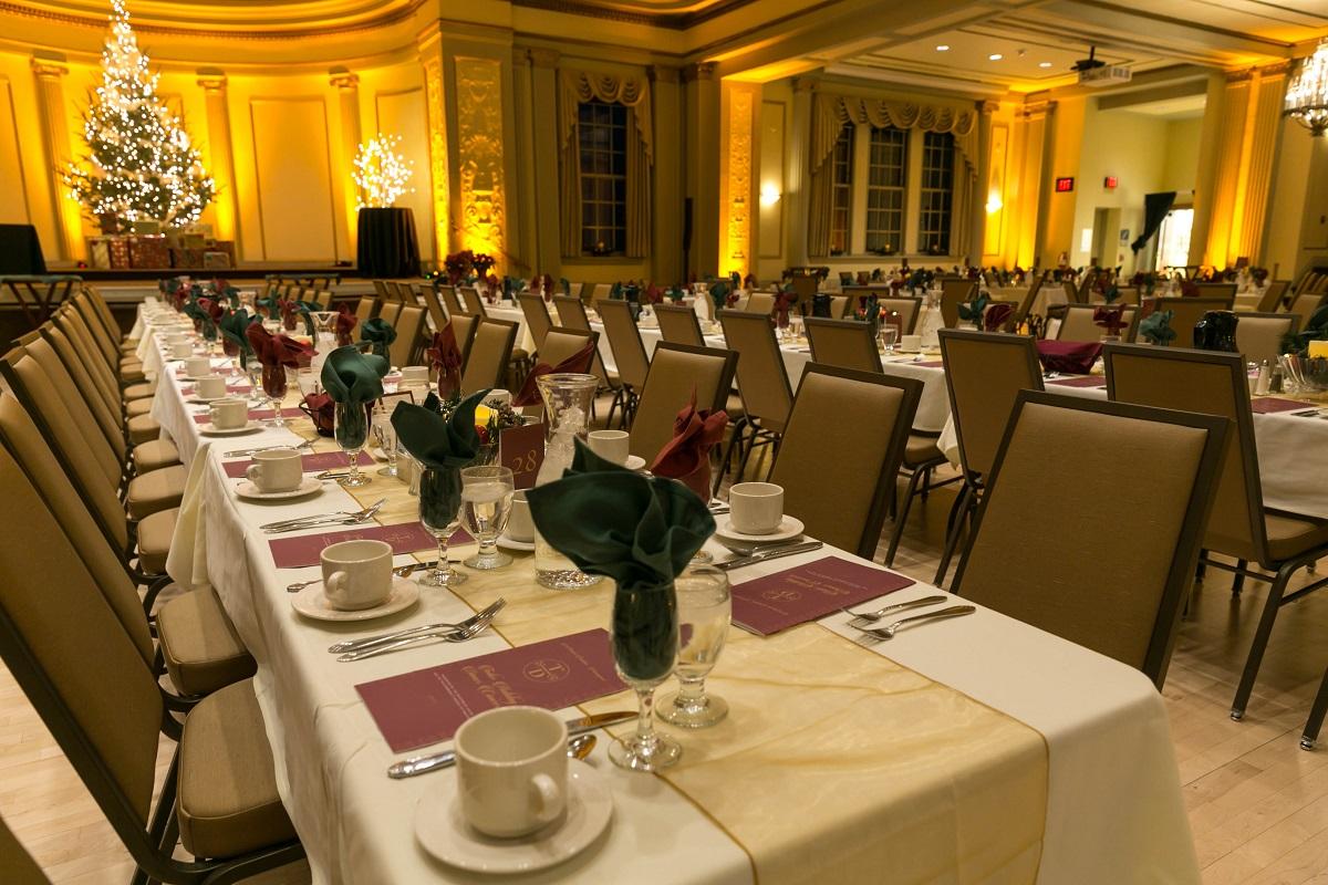 Tudor Dinners event in Great Hall