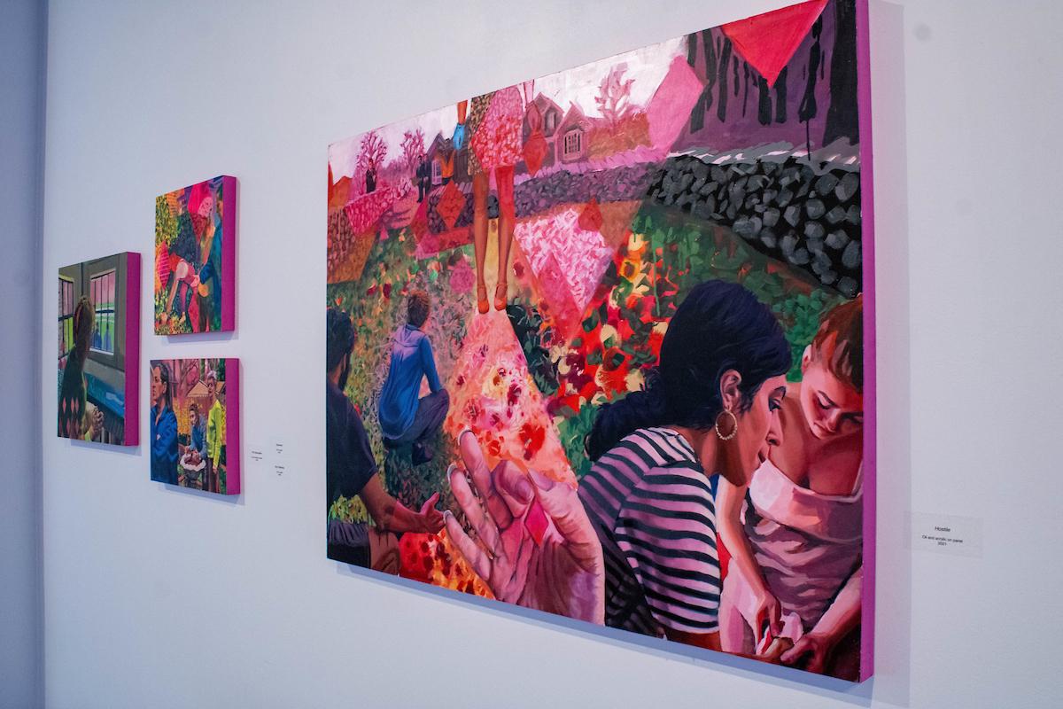 Paintings at Gallery 1308