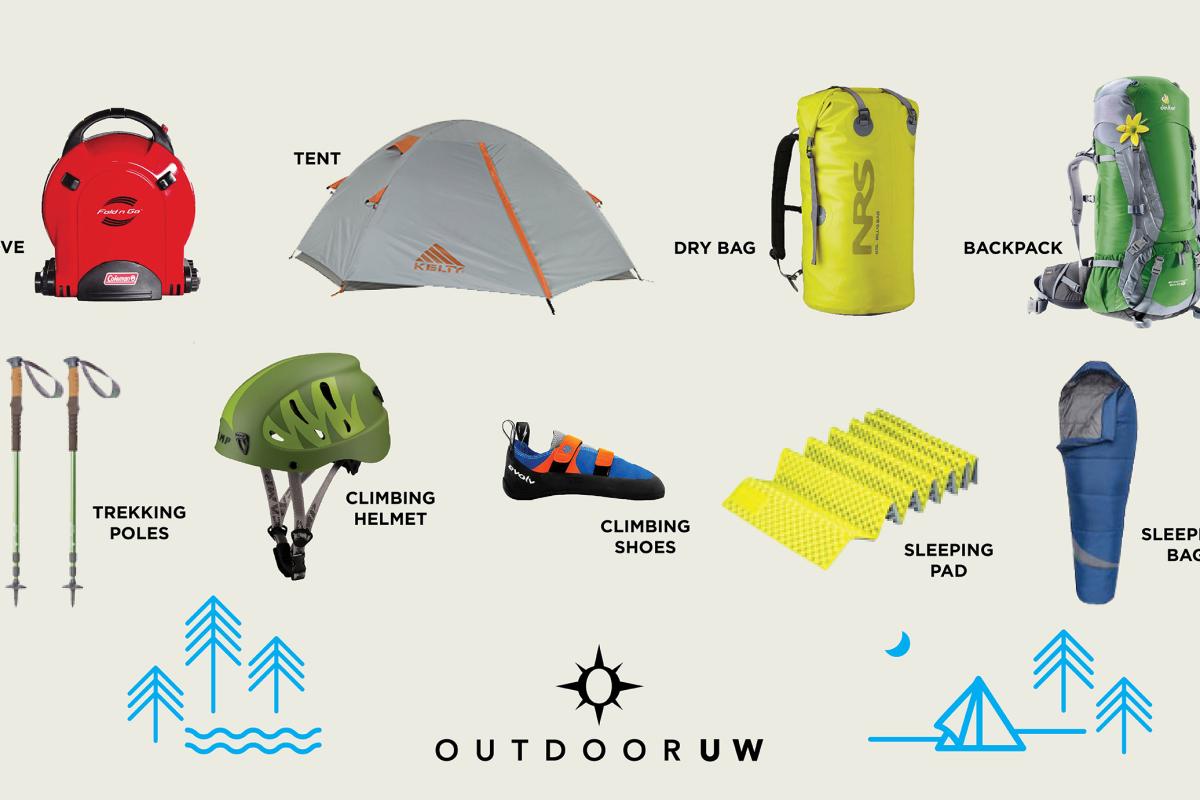 Outdoor UW Camping Gear