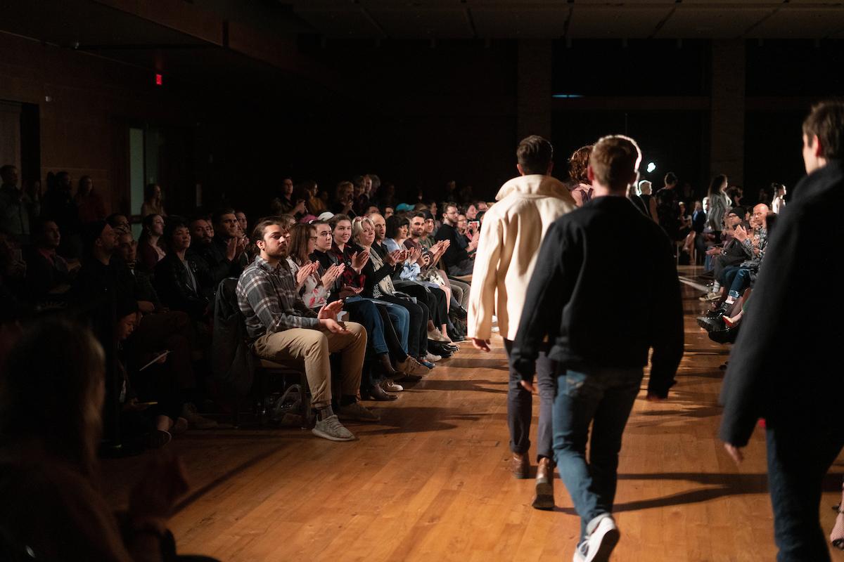 Models on the runway at WUD Lit MODA Fashion Show