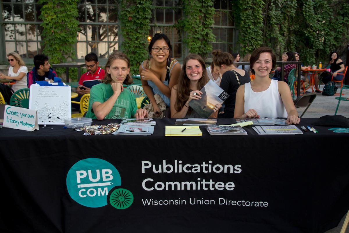 Table for WUD Publications Committee