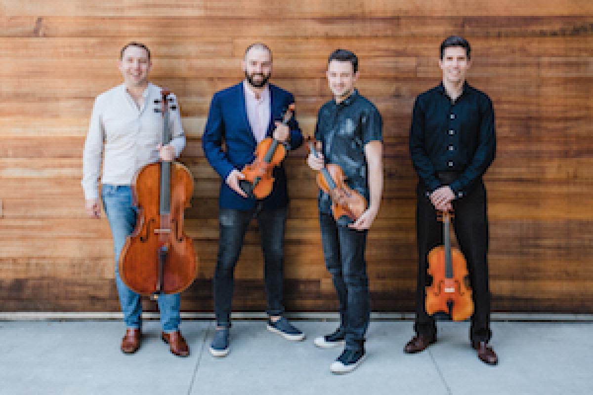 Escher String Quartet photo by Anna Kariel