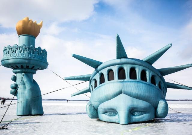 Winter Carnival DIY Lady Liberty