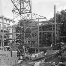 construction of the union theater, 1938