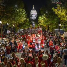 HomecomingParadeBucky PhotobyAltheaDotzour UWMadison HomecomingParadeBucky PhotobyAltheaDotzour UWMadison