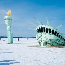 Statue Liberty setup09 9225sm Statue Liberty setup09 9225sm